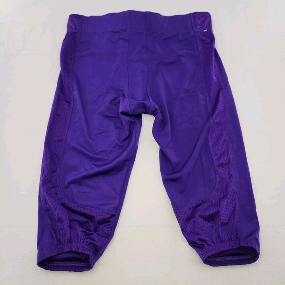 Mens NIKE Team Performance FOOTBALL Practice PANTS Purple 2XL $65 - Picture 3 of 3